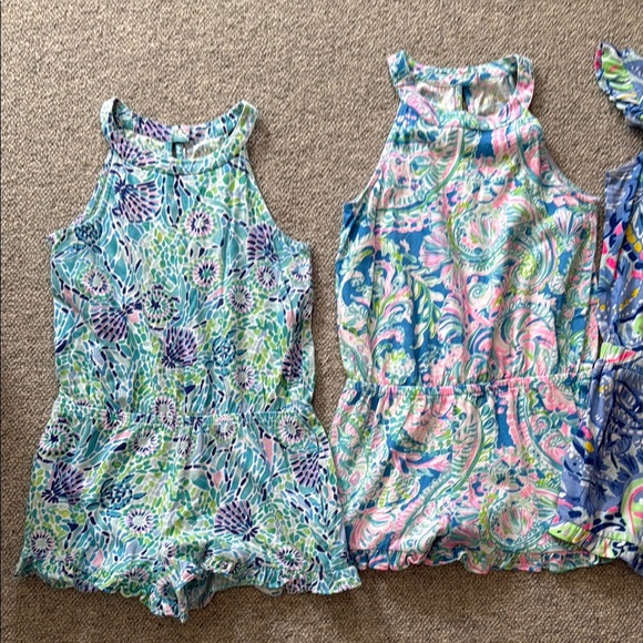 Lily Pulitzer Colorful Patterned Rompers Set - Picture 3 of 5
